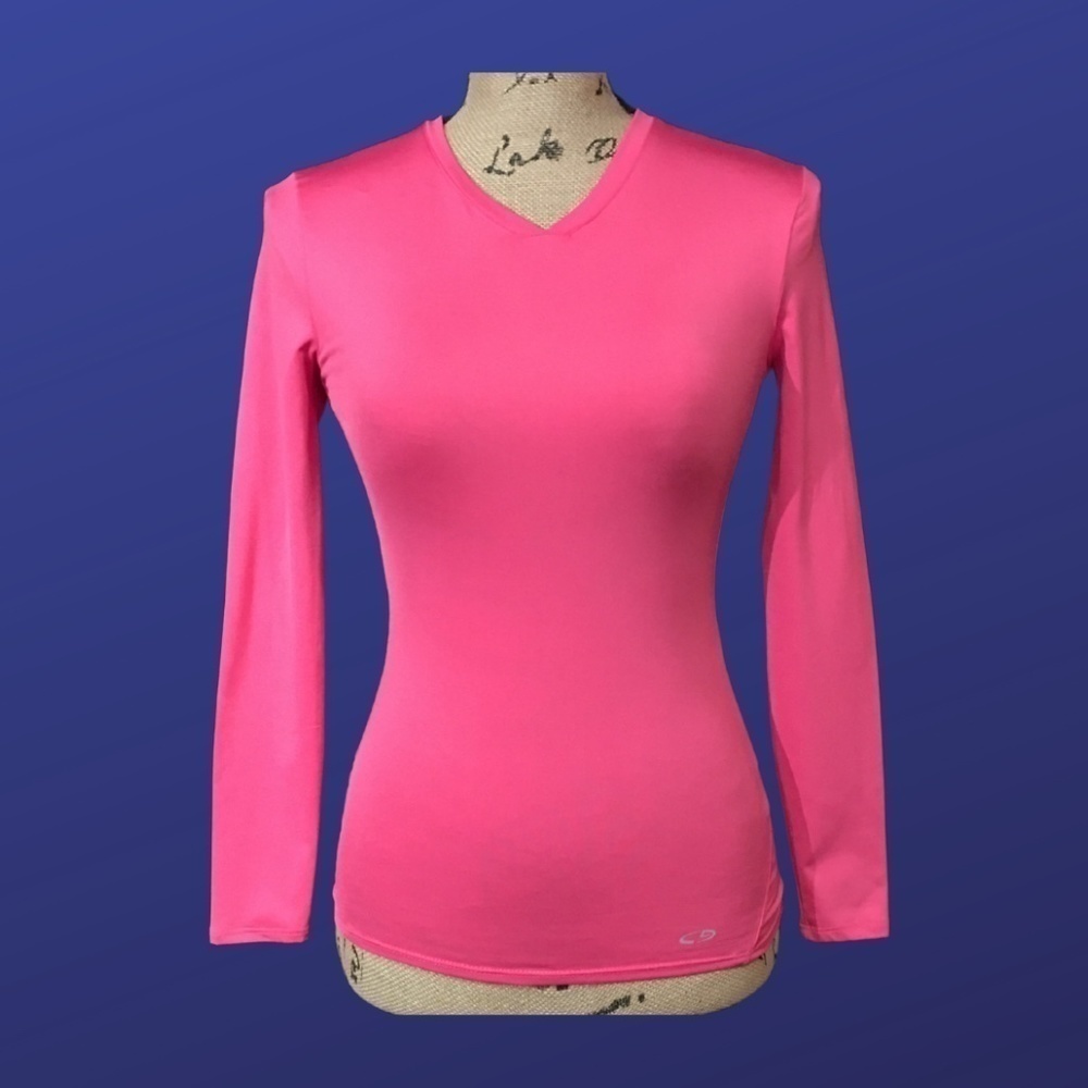 Champion Lightweight Long SleeveTraining Shirt, PINK, Women’s Size X-Small, NWOT